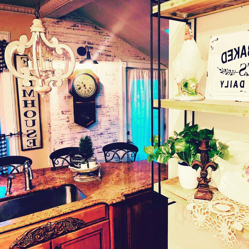 shabby chic kitchen accessories