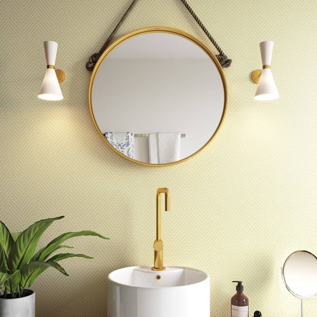 simple powder room ideas