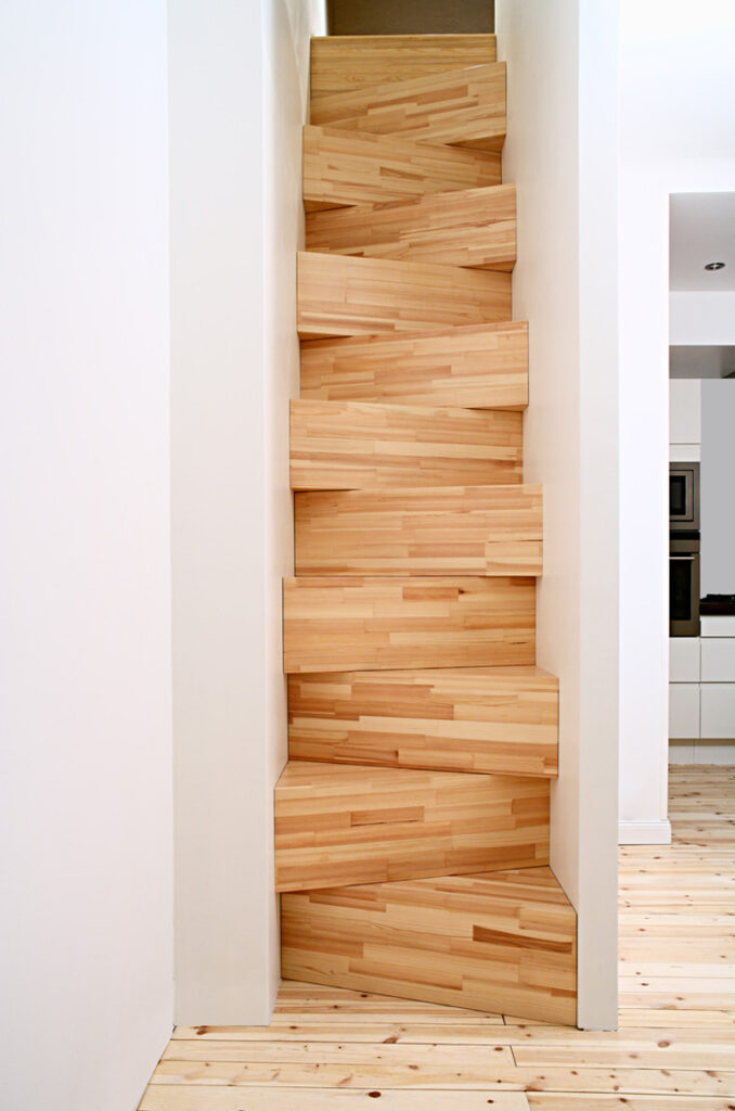 space saving staircase ideas 12