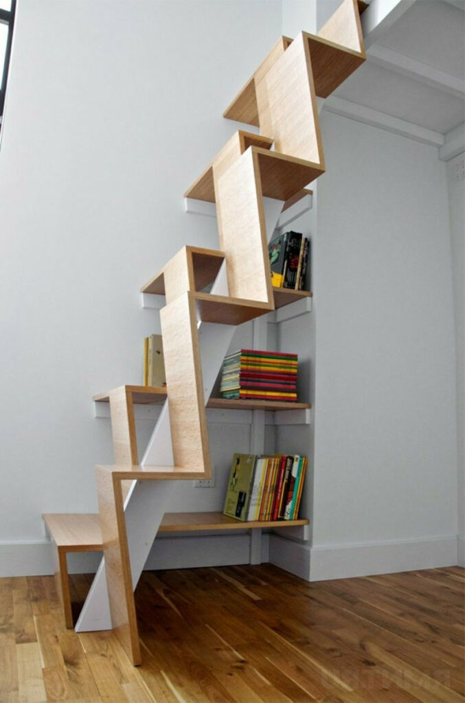 space saving staircase ideas 14