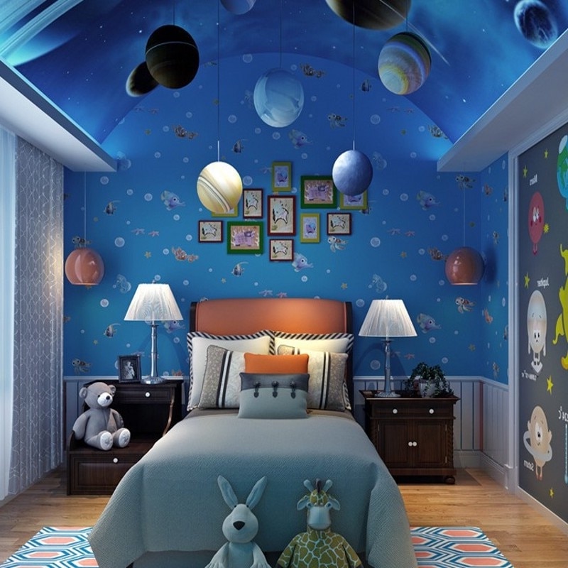 space theme boys room bedroom ideas