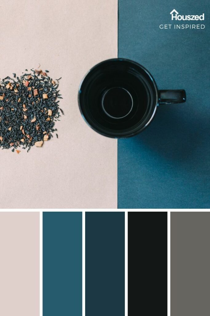 teal beige inspiration