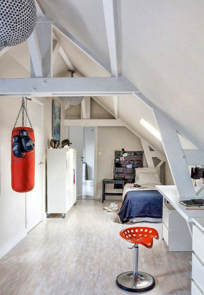 teenage attic bedroom ideas