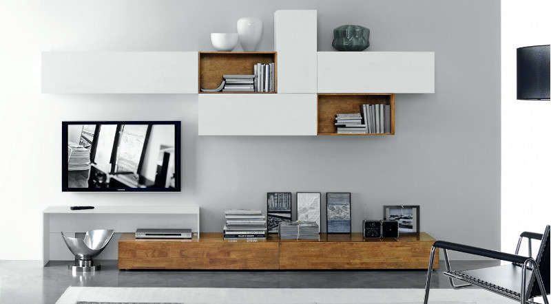 tv wall design images