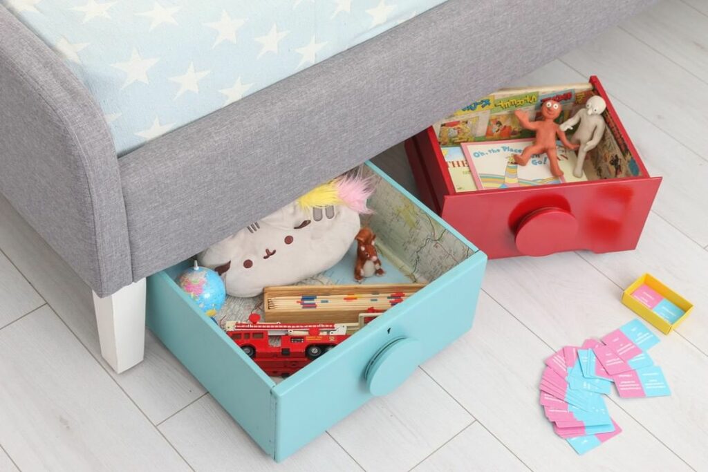 under bed storage drawers diy