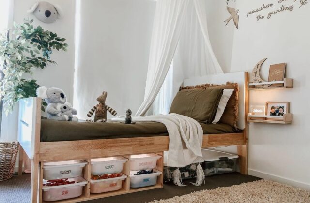 under bed storage idea