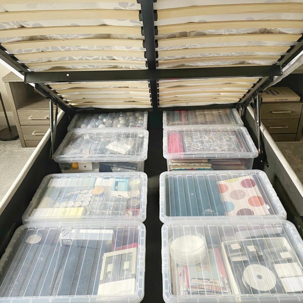 under bed storage ideas space saving