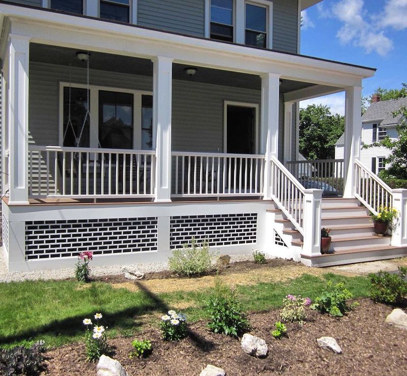 under porch ideas