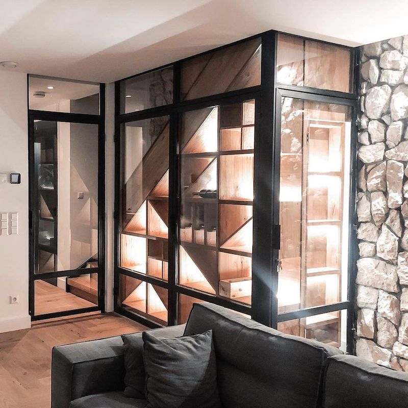 under stairs built in storage