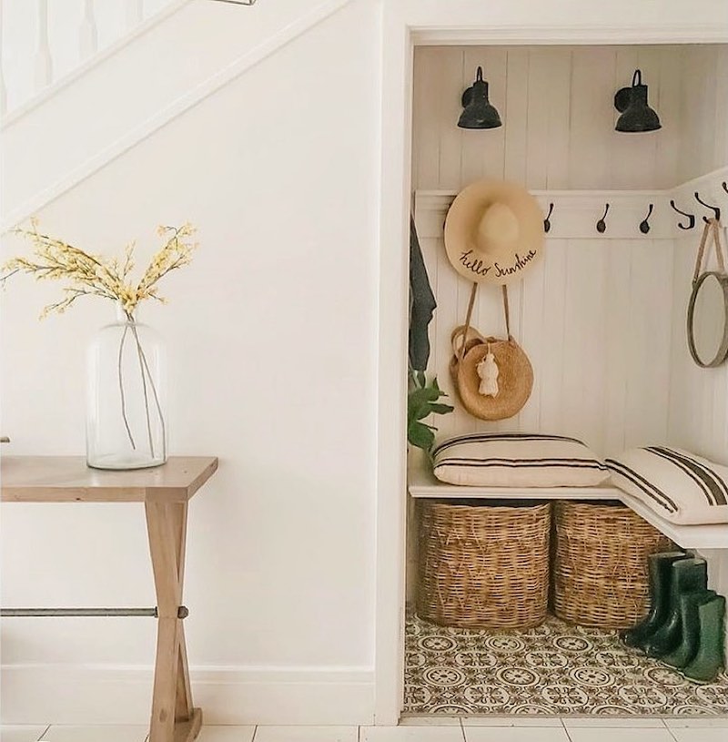 under stairs shelving