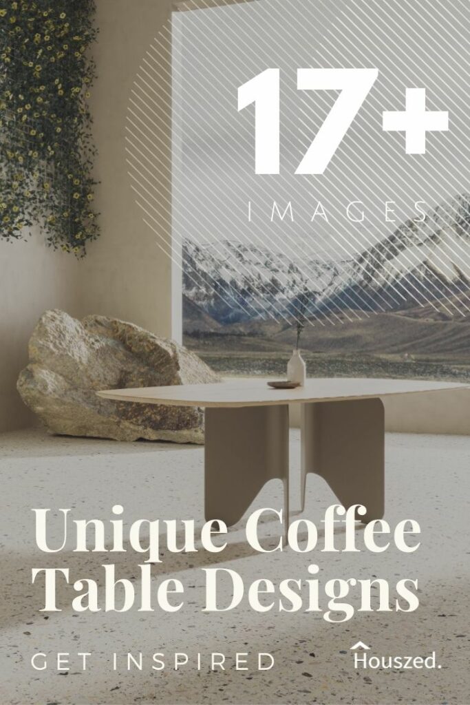 unique coffee table designs