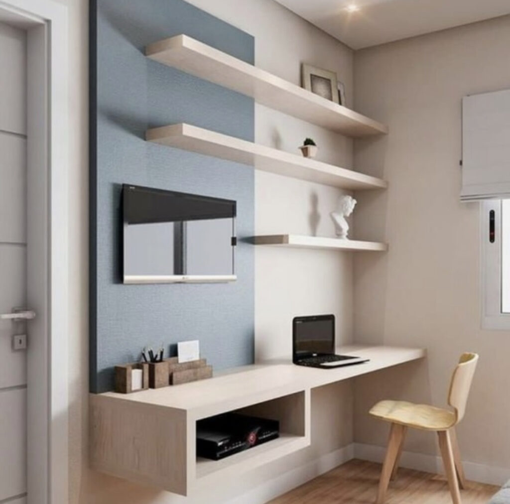 wall office desk