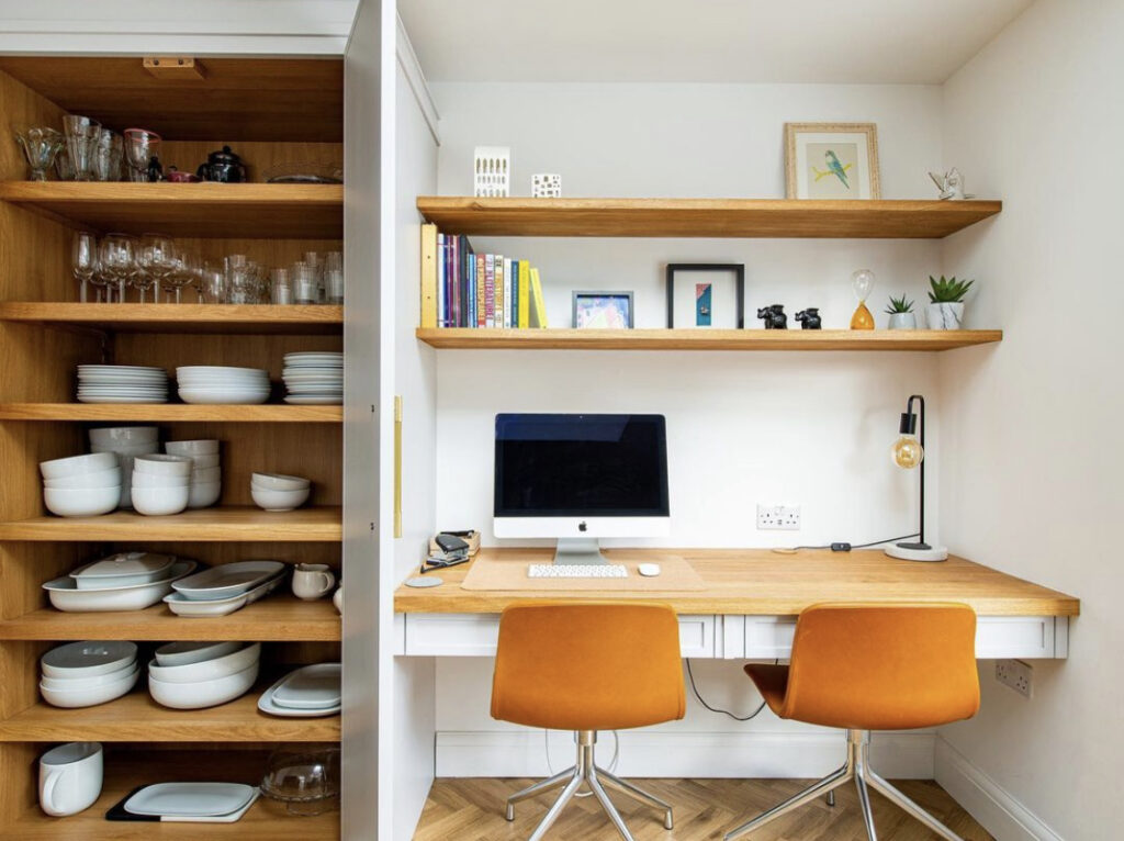 wall to wall desk