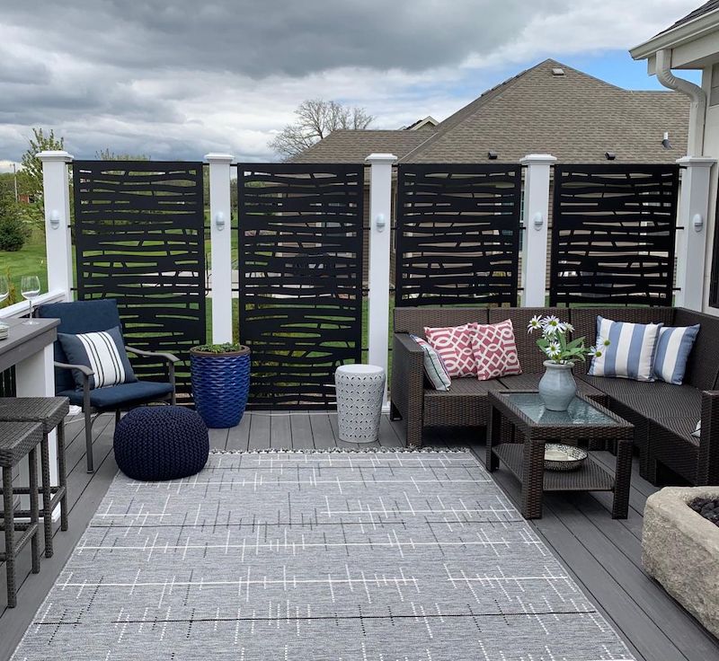 wood privacy fence ideas