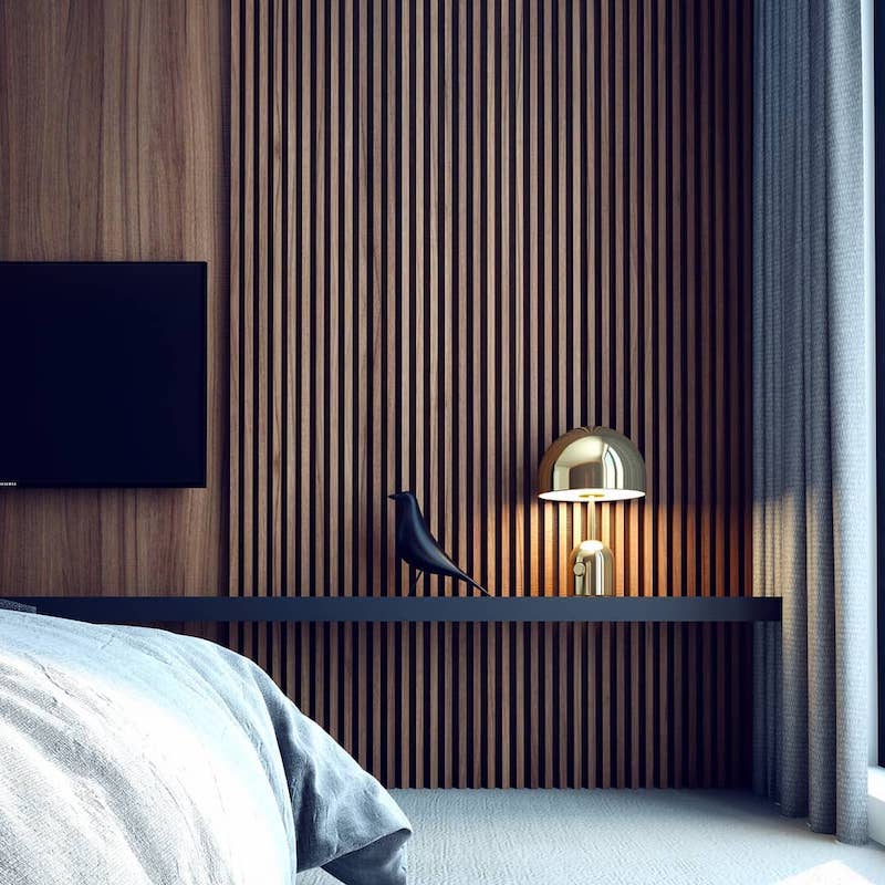 wood slat wall designs
