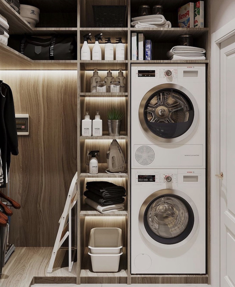 basement laundry room makeover ideas