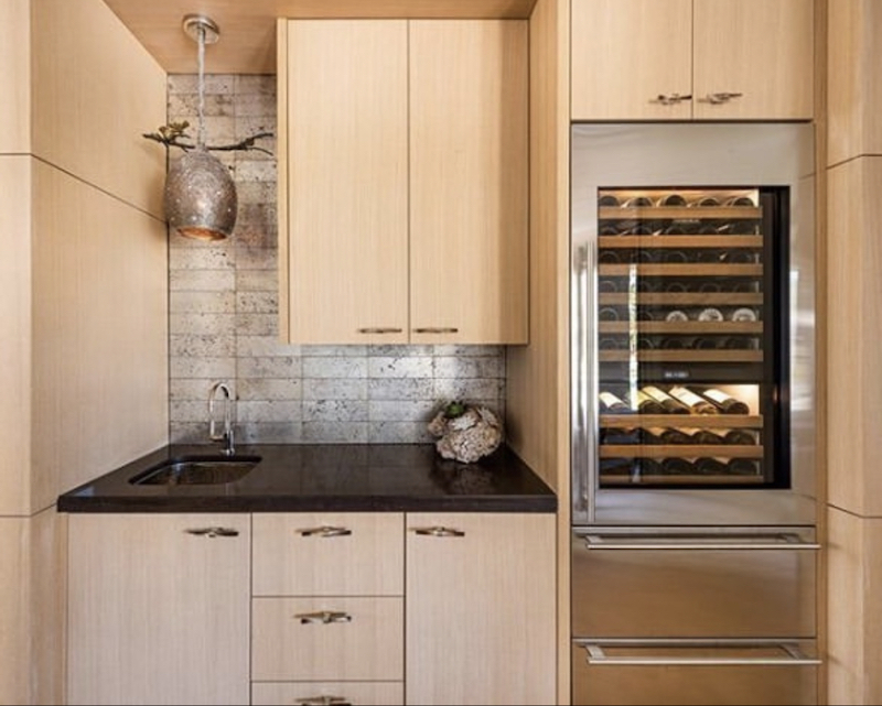 built in wine cabinet ideas