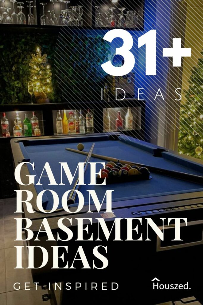 game room basement ideas