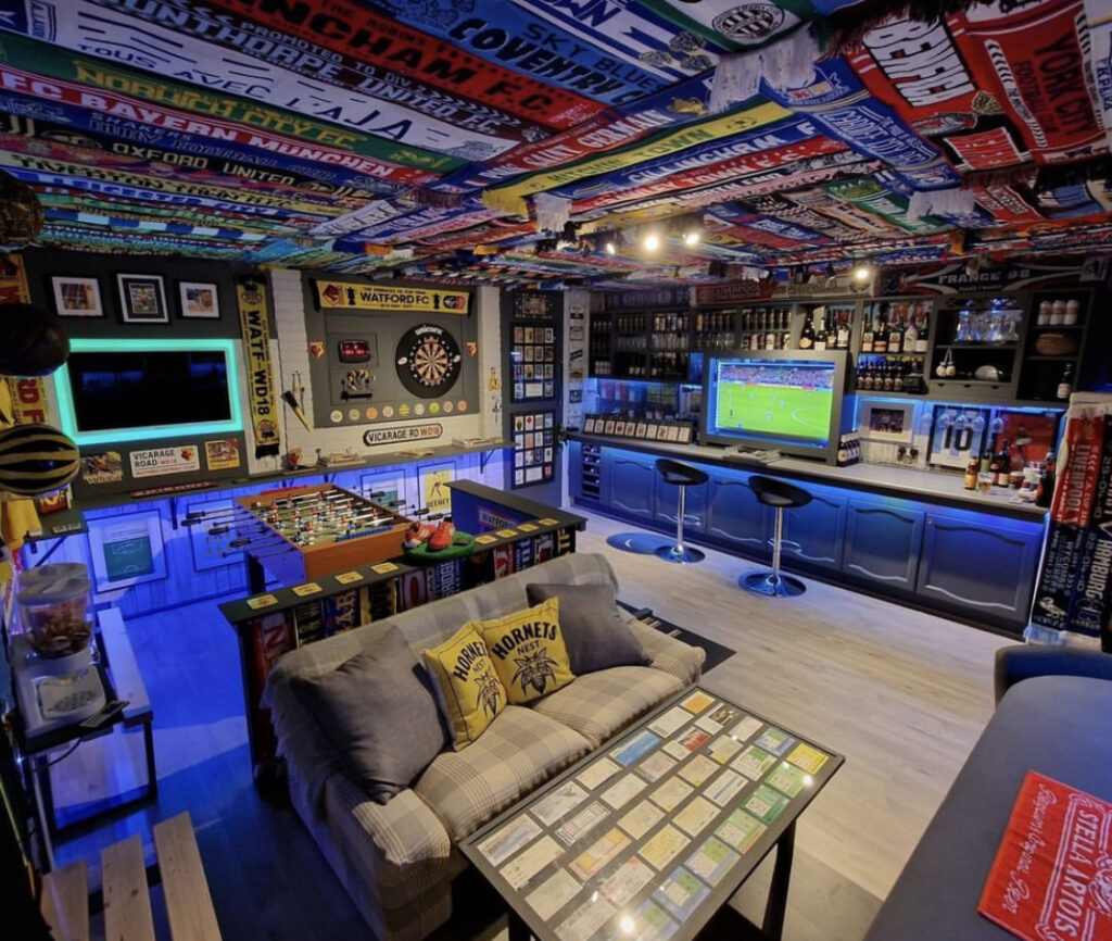 game room ideas basement