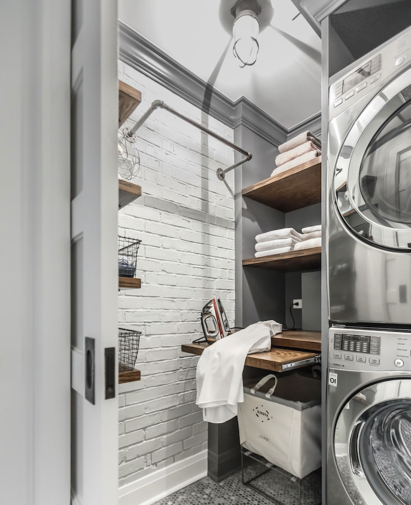 ideas for a basement laundry room