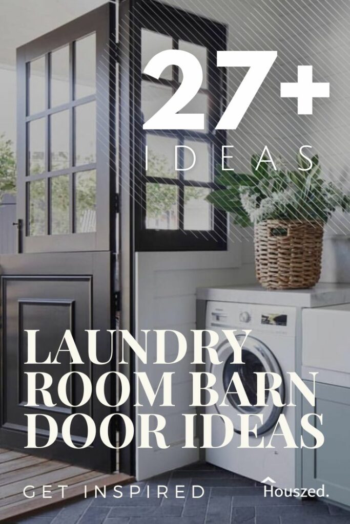 laundry room barn door ideas