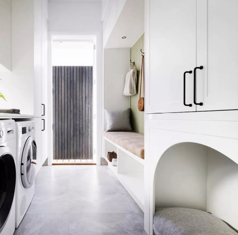 mudroom laundry