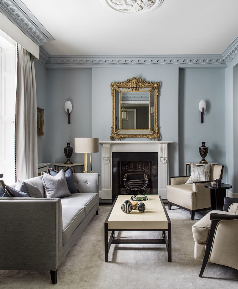 37+ Blue and Grey Living Room Ideas that Totally Work in 2025 | Houszed