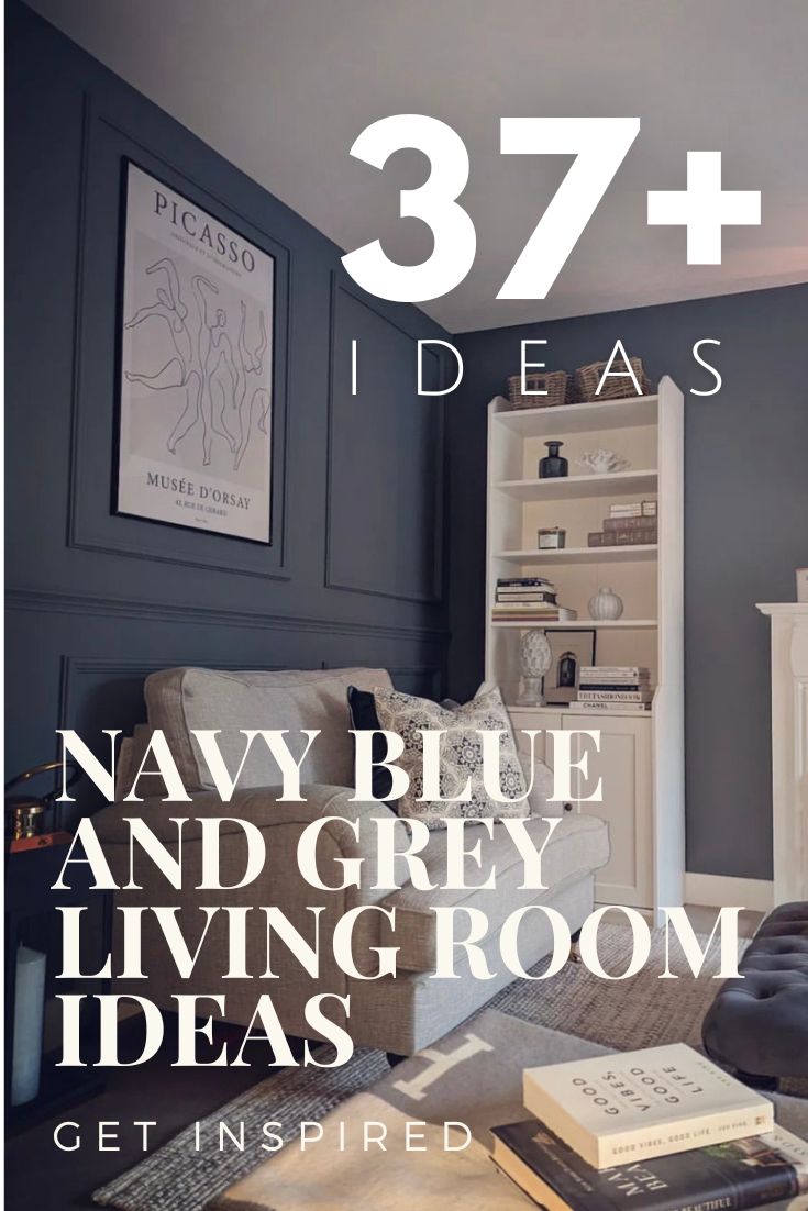 37+ Blue and Grey Living Room Ideas that Totally Work in 2025 Houszed