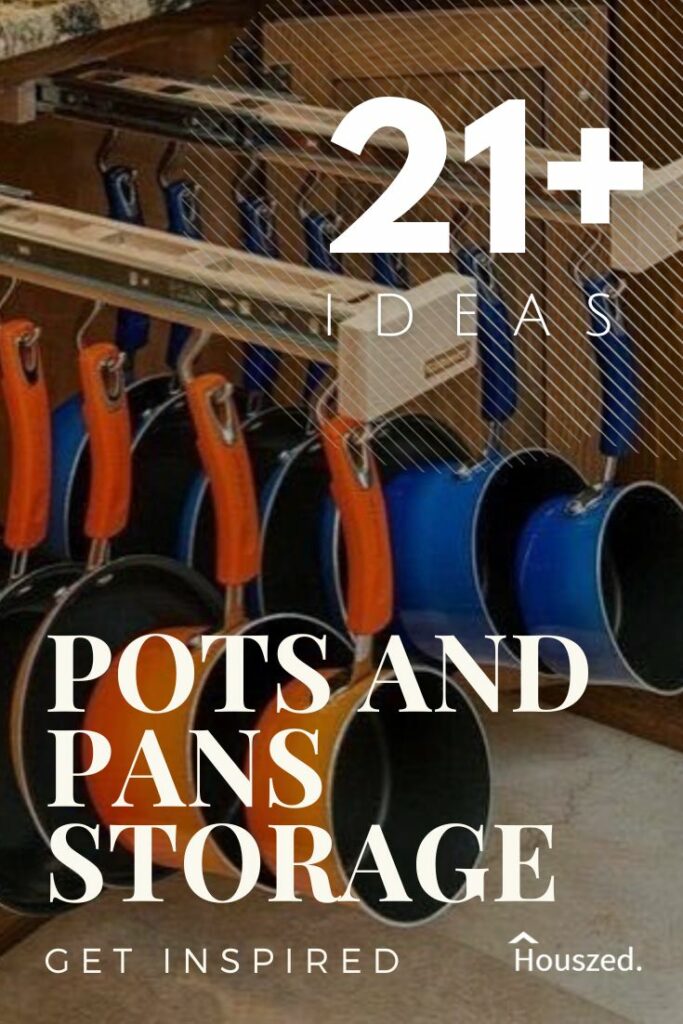 pots and pans storage