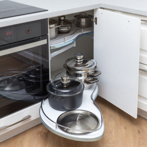 pots and pans storage ideas