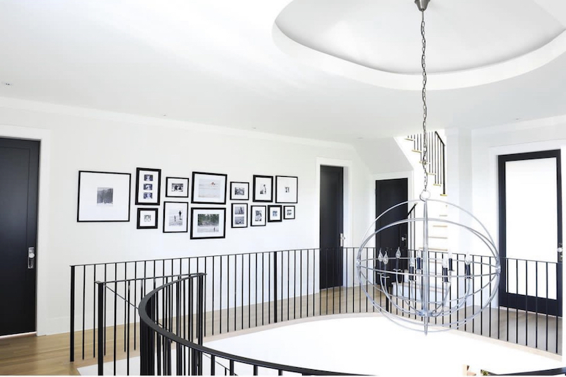 stairs picture frames