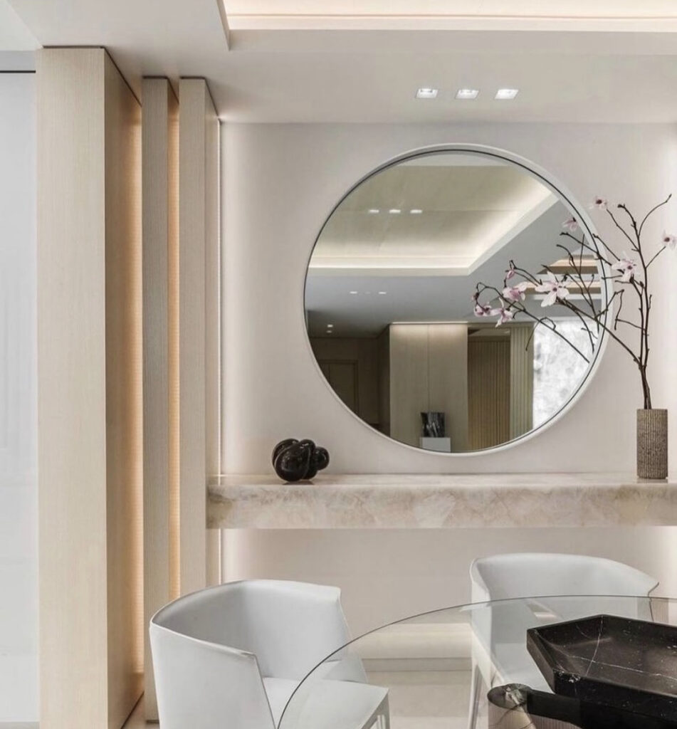 accent wall dining rooms