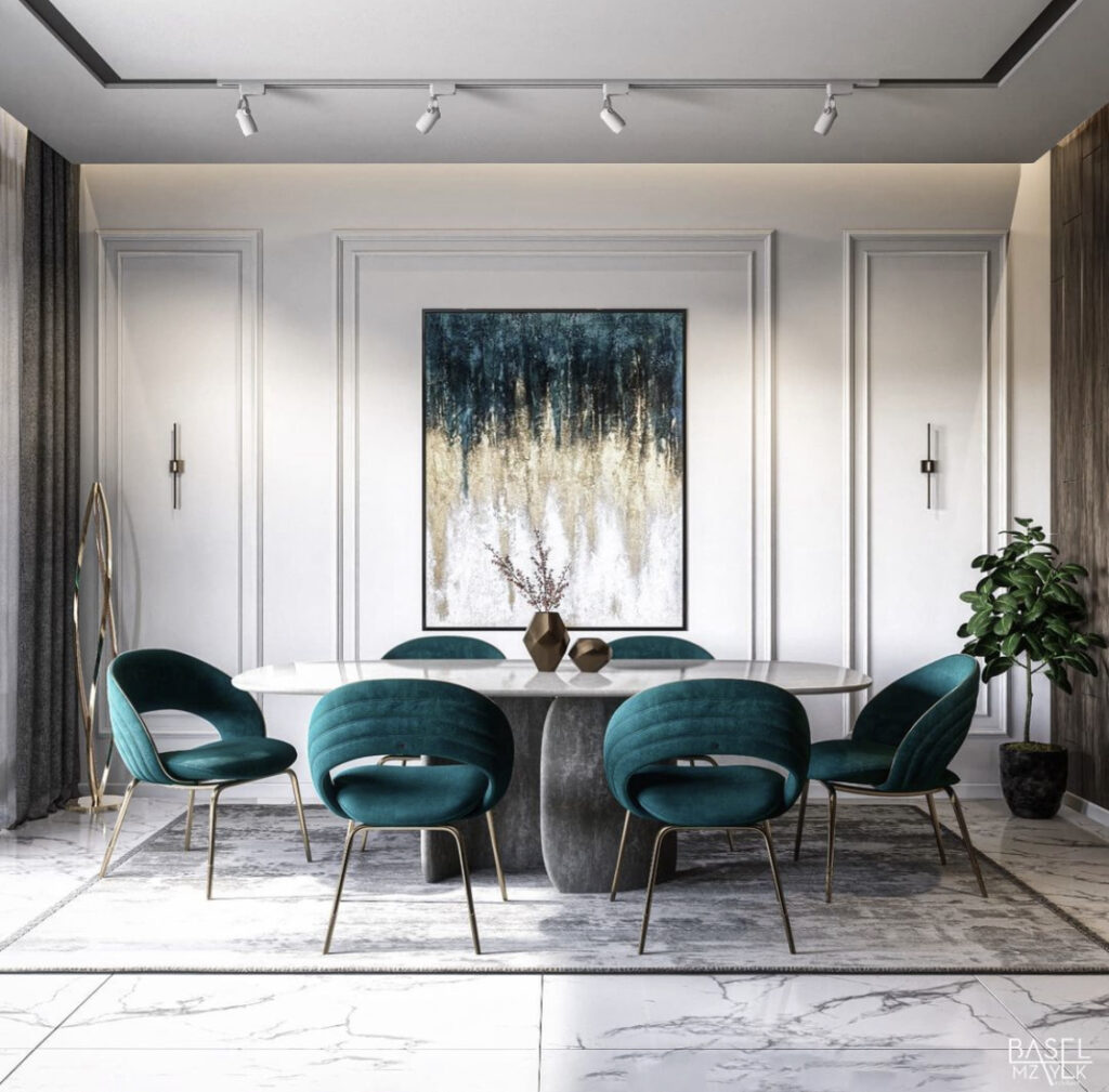 accent wall ideas for dining room 1