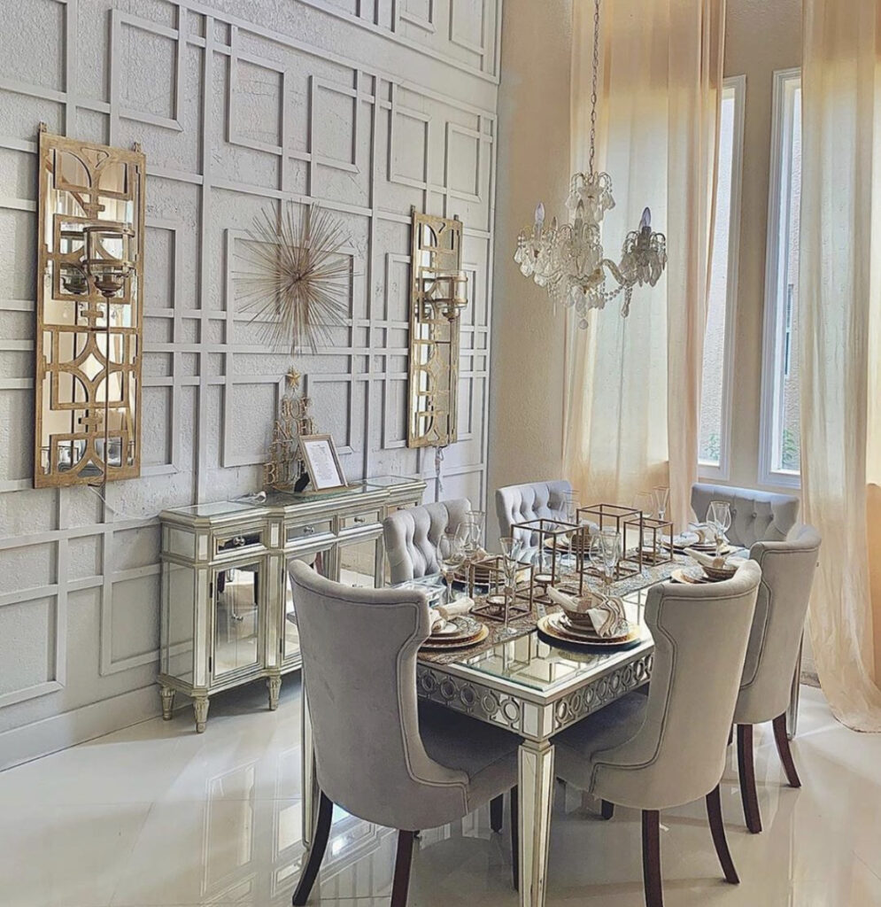 accent wall ideas for dining room 2
