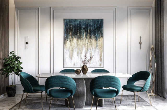 accent wall ideas for dining room