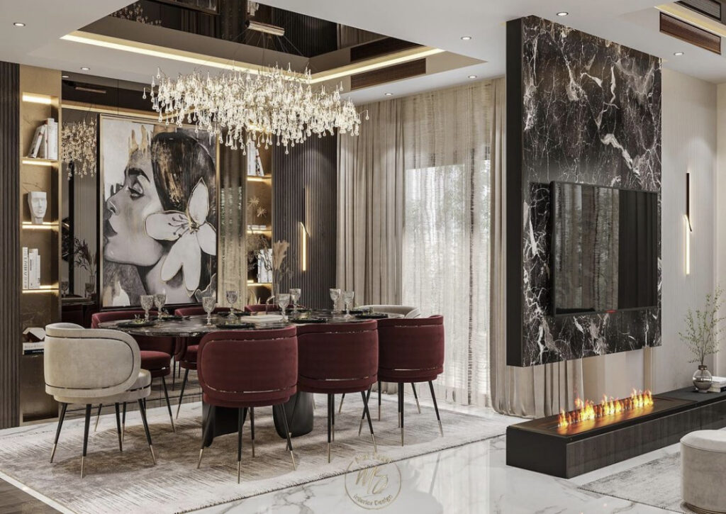 accent wall ideas for dining room designs