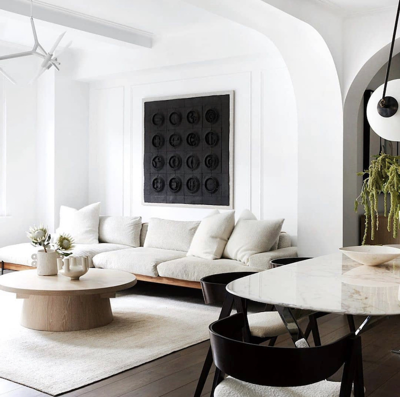 black and white living room ideas for apartments