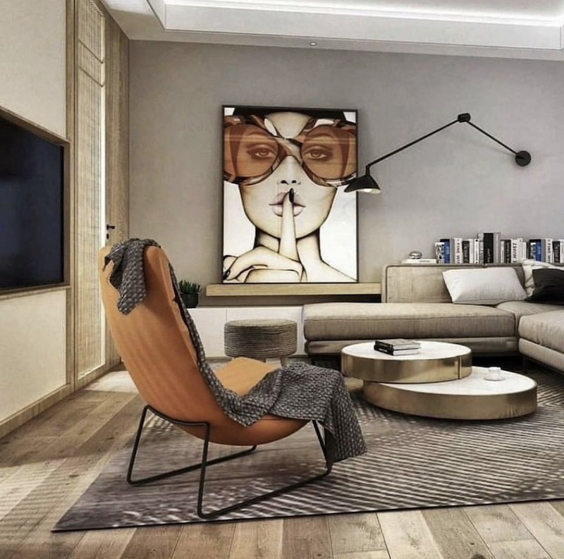 brooklyn vintage living room ideas