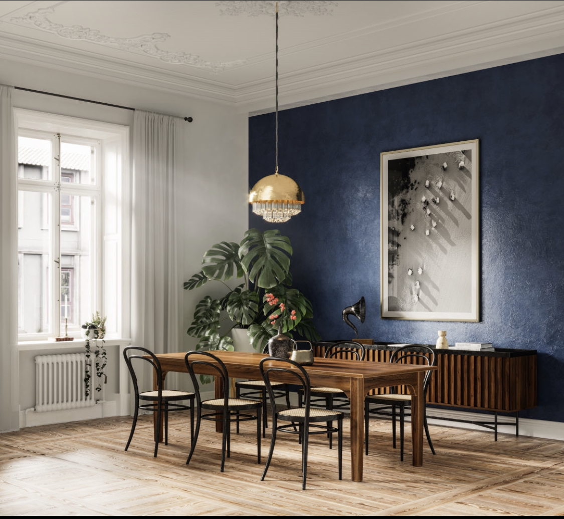 37+ Accent Wall Ideas for Dining Room... These Rock! in 2025 | Houszed