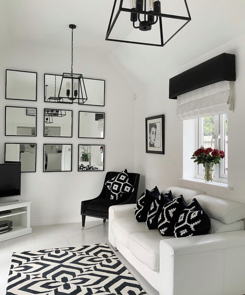 47+ Black and White Living Room Ideas That Simply Work | Houszed