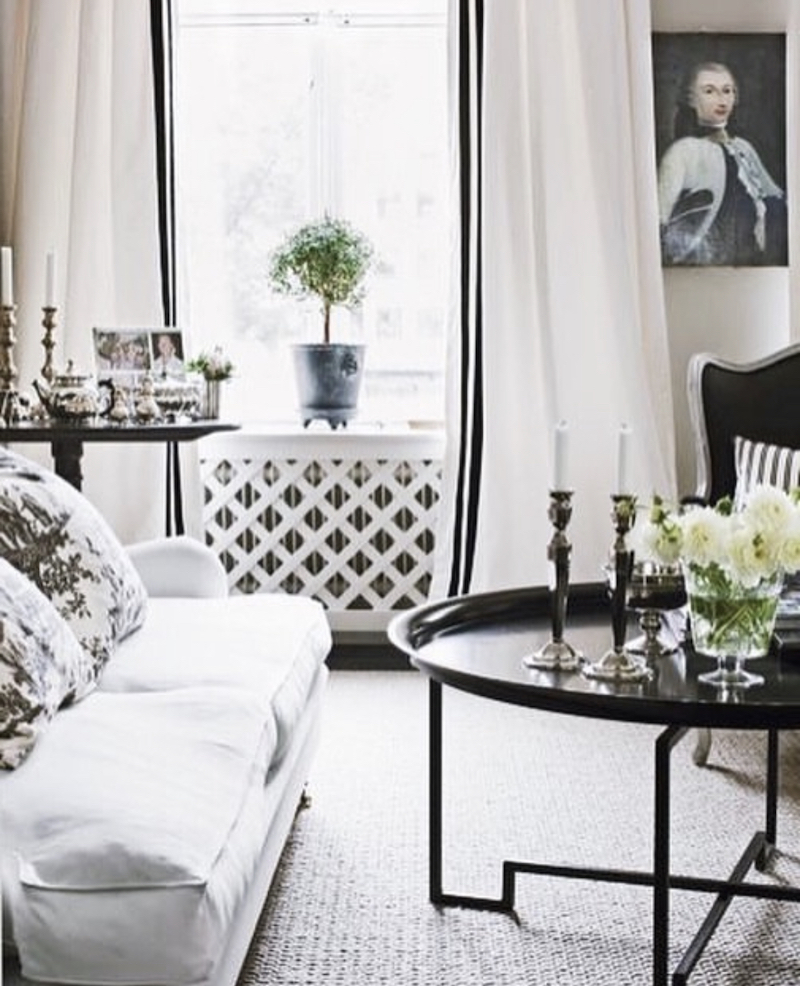 47+ Black and White Living Room Ideas That Simply Work | Houszed