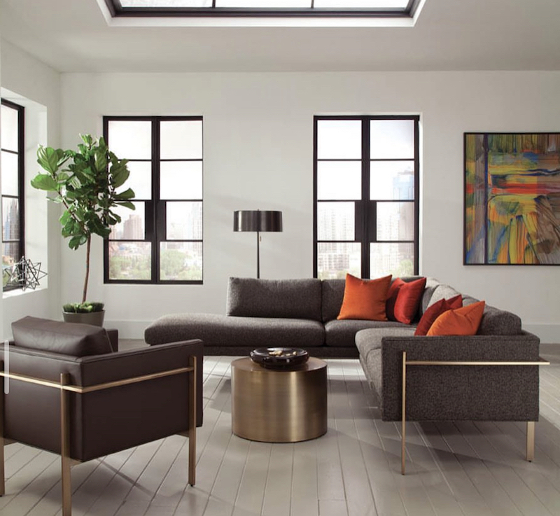 37+ Dark Brown Sofa Living Room Ideas That Inspire in 2024 | Houszed