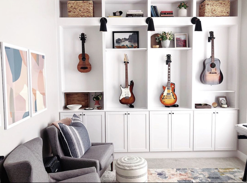 ideas for a guitar room music room