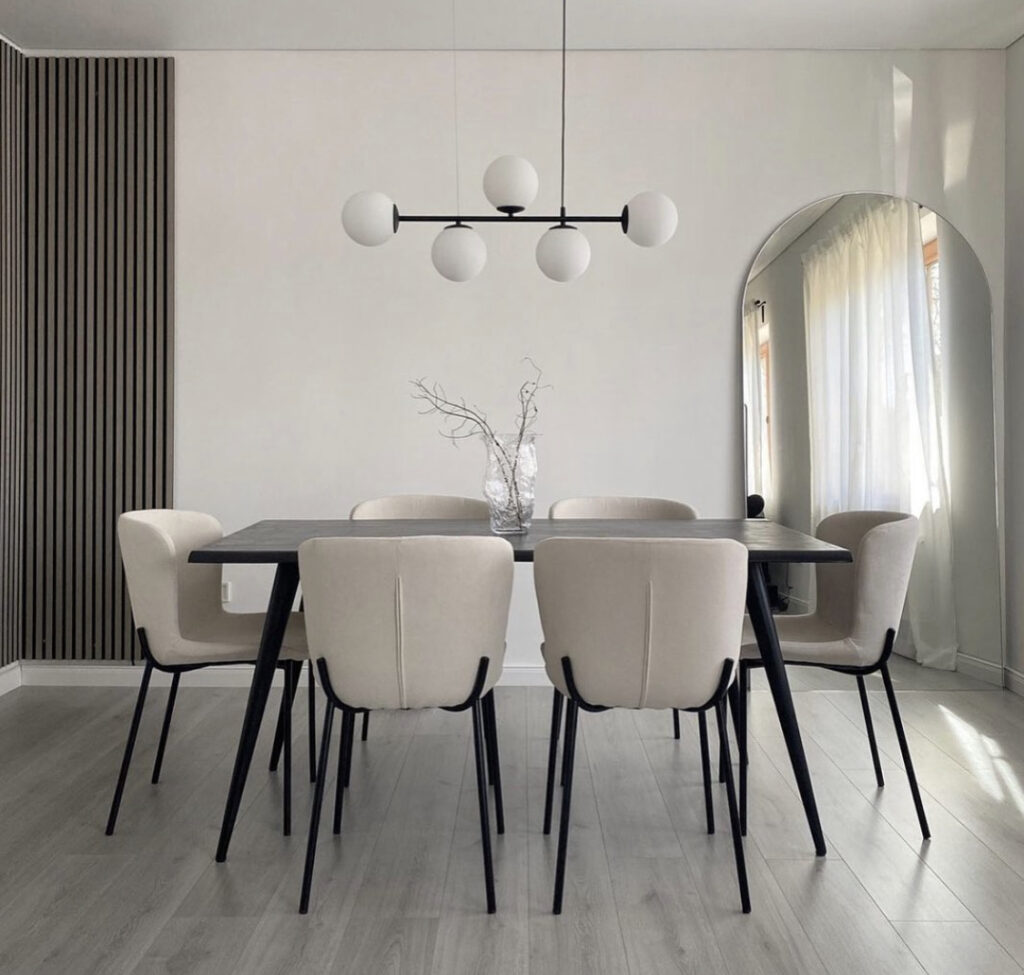 ideas for accent wall in dining room