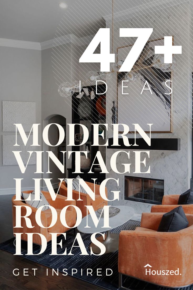 47+ Vintage Living Room Ideas That Spark Interest in 2023 | Houszed