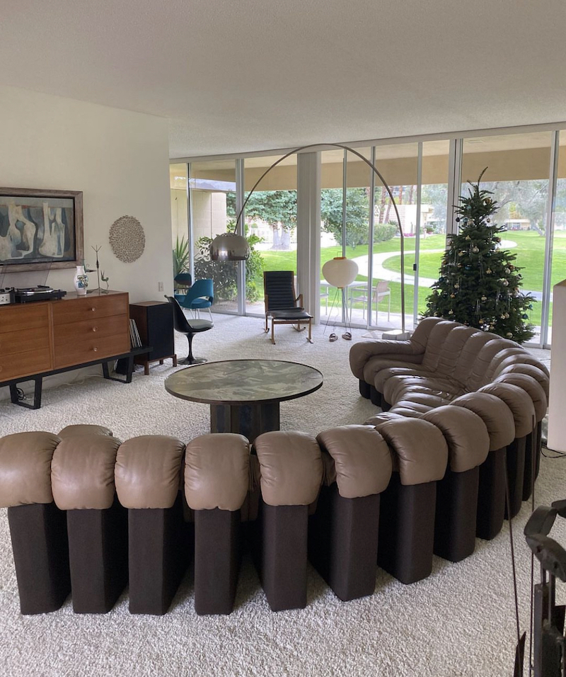 vintage living room images