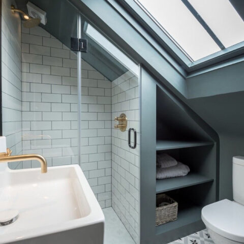 attic bathroom ideas