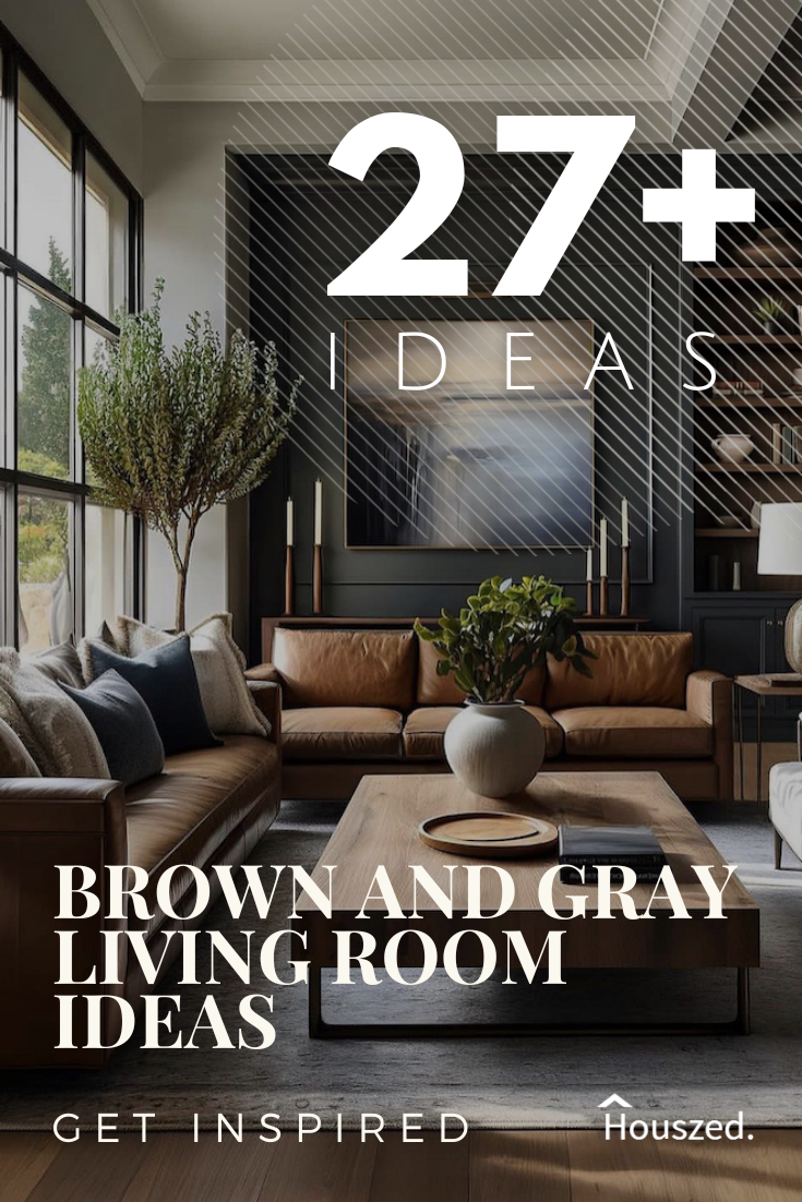 Go Neutral Brown and Gray Living Room Ideas for Design Lovers Houszed