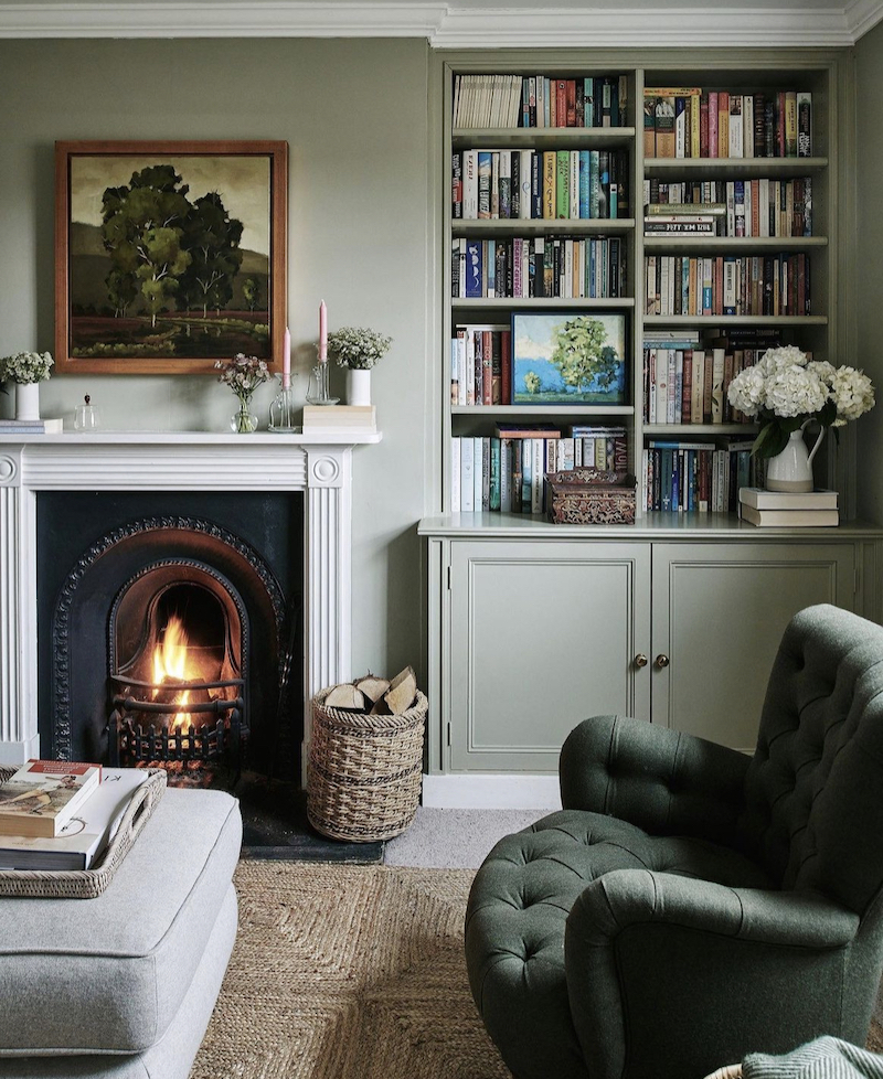 37+ Beautiful Sage Green Living Room ideas in 2024 | Houszed