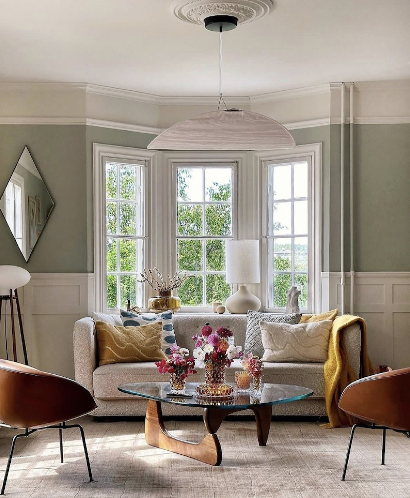 living room ideas sage green